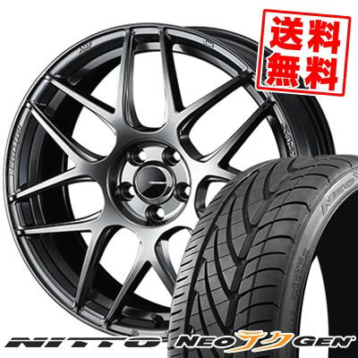 215/40R18 89W NITTO ニットー NEO GEN WedsSport SA-27R ウェッズスポーツ SA-27R サマータイヤホイール4本セット 【取付対象】