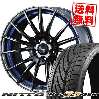 215/40R18 89W NITTO ニットー NEO GEN ネオゲン WedsSport SA-35R ウェッズスポーツ SA-35R サマータイヤホイール4本セット【取付対象】