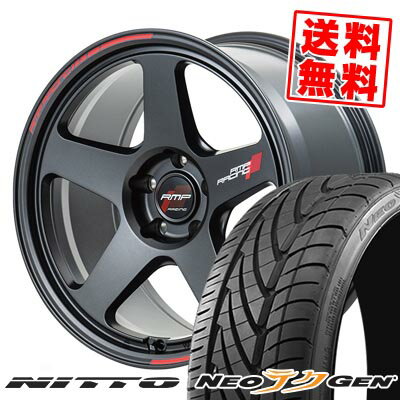 215/40R18 89W ニットー NEO GEN RMP RACING TR50 サマータイヤホイール4本セット 【取付対象】