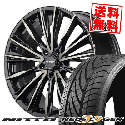 215/40R18 89W ニットー NEO GEN RAYS VERSUS CRAFTCOLLECTION VOUGE LIMITED サマータイヤホイール4本セット 【取付対象】