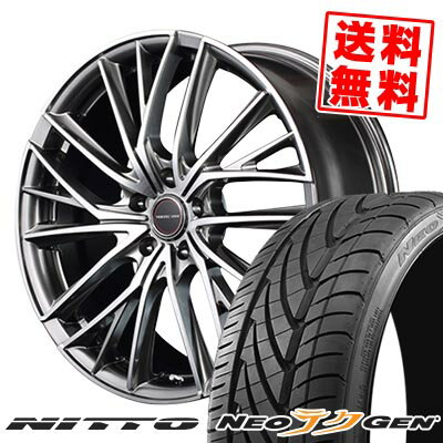 215/40R18 89W NITTO ニットー NEO GEN ネオゲン VERTEC ONE VULTURE ヴァーテック ワン ヴァルチャー サマータイヤホイール4本セット【取付対象】