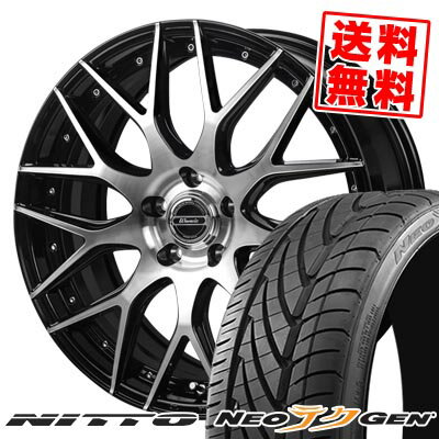 215/40R18 89W ニットー NEO GEN Warwic MX-09 サマータイヤホイール4本セット 【取付対象】