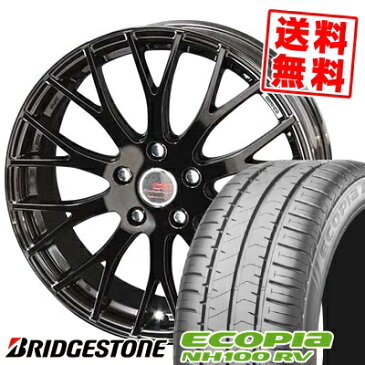 225/50R18 BRIDGESTONE ブリヂストン ECOPIA NH100RV エコピア NH100RV ENKEI CREATIVE DIRECTION CDM2 エンケイ クリエイティブ ディレクション CD-M2 サマータイヤホイール4本セット