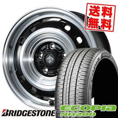 215/60R16 95H BRIDGESTONE ブリヂストン ECOPIA NH200 LANDFOOT XFG ランドフット XFG サマータイヤホイール4本セット 【取付対象】