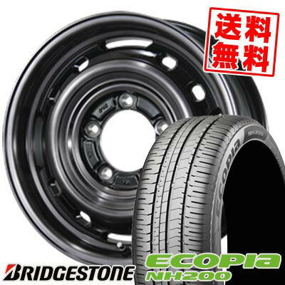 205/55R16 91V BRIDGESTONE ブリヂストン ECOPIA NH200 LANDFOOT XFG ランドフット XFG サマータイヤホイール4本セット 【取付対象】