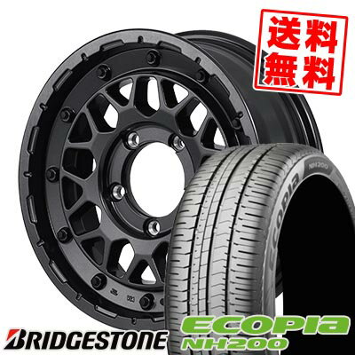 205/55R16 91V BRIDGESTONE ブリヂストン ECOPIA NH200 NITRO POWER M29 STINGER ナイトロパワー M29 スティンガー サマータイヤホイール4本セット 【取付対象】