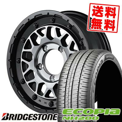 215/60R16 95H BRIDGESTONE ブリヂストン ECOPIA NH200 NITRO POWER M29 STINGER ナイトロパワー M29 スティンガー サマータイヤホイール4本セット 【取付対象】