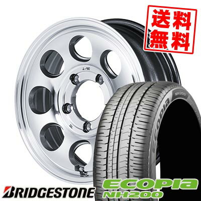 215/60R16 95H BRIDGESTONE ブリヂストン ECOPIA NH200 Garcia Palm8 ガルシア パーム8 サマータイヤホ..