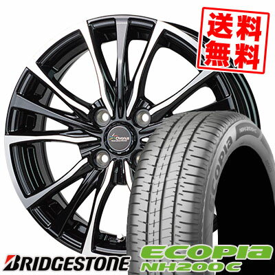 155/65R13 73S BRIDGESTONE ブリヂストン ECOPIA NH200C エコピア NH200C Chronus CH-110 クロノス CH-110 サマータイヤホイール4本セット