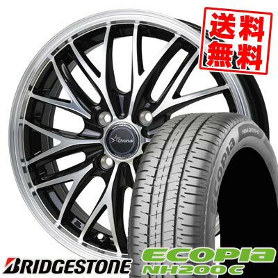 165/60R14 75H ブリヂストン ECOPIA NH200C Chronus CH-113 サマータイヤホイール4本セット 【取付対象】