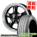 165/55R14 72V BRIDGESTONE ブリヂストン ECOPIA NH200C Gyraft 5S グラフト 5S サマータイヤホイール4本セット 【取付対象】