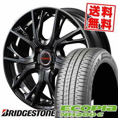 175/65R15 84H BRIDGESTONE ブリヂストン ECOPIA NH200C エコピア NH200C VERTEC ONE GLAIVE ヴァーテックワン グレイブ サマータイヤホイール4本セット