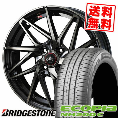175/65R14 82S BRIDGESTONE ブリヂストン ECOPIA NH200C エコピア NH200C LEONIS IT レオニス IT サマータイヤホイール4本セット