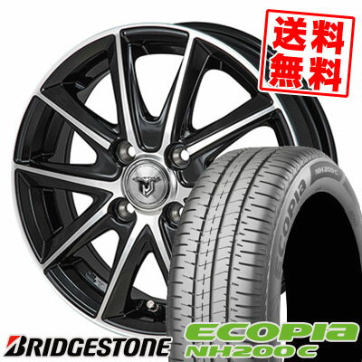 155/65R13 73S BRIDGESTONE ブリヂストン ECOPIA NH200C エコピア NH200C JP STYLE MJ01 JPスタイル MJ01 サマータイヤホイール4本セット