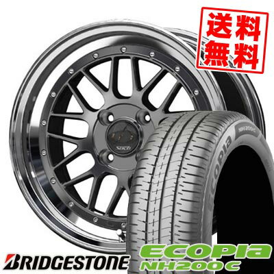 175/65R15 84H ブリヂストン ECOPIA NH200C Stich Mesh RM サマータイヤホイール4本セット 【取付対象】