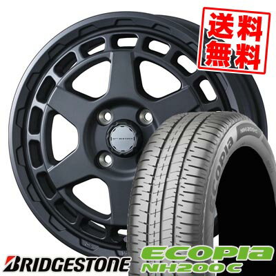 175/70R14 84S ブリヂストン ECOPIA NH200C MUDVANCE X Type S サマータイヤホイール4本セット 【取付対象】