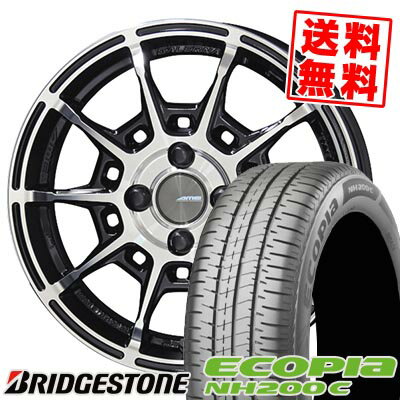 165/55R15 75V BRIDGESTONE ブリヂストン ECOPIA NH200C GALERNA REFINO ガレルナ レフィーノ サマータイヤホイール4本セット 【取付対象】