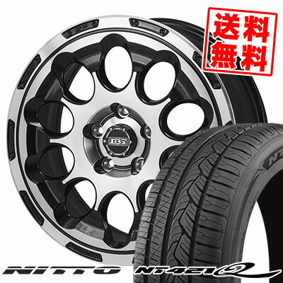 225/55R17 101V XL ニットー NT421Q BOTTOM GARCIA CHRONO サマータイヤホイール4本セット 【取付対象】