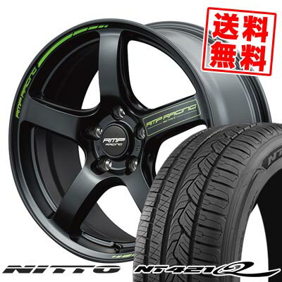 235/60R18 107W XL ニットー NT421Q RMP RACING R50 TYPE S サマータイヤホイール4本セット 【取付対象】