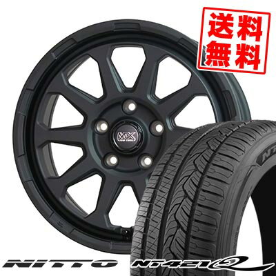 225/65R17 106V XL ニットー NT421Q MAD CROSS RANGER サマータイヤホイール4本セット 【取付対象】