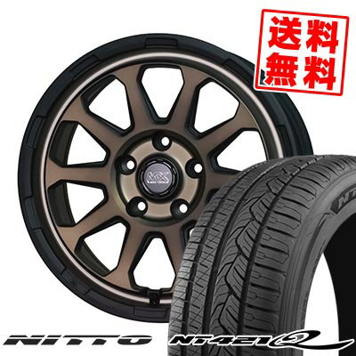 225/65R17 106V XL ニットー NT421Q MAD CROSS RANGER サマータイヤホイール4本セット 【取付対象】