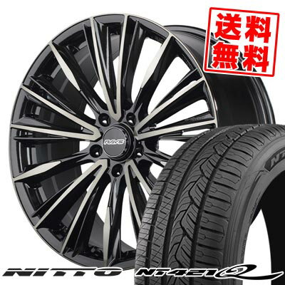 235/60R18 107W XL ニットー NT421Q RAYS VERSUS CRAFTCOLLECTION VOUGE LIMITED サマータイヤホイール4本セット 【取付対象】