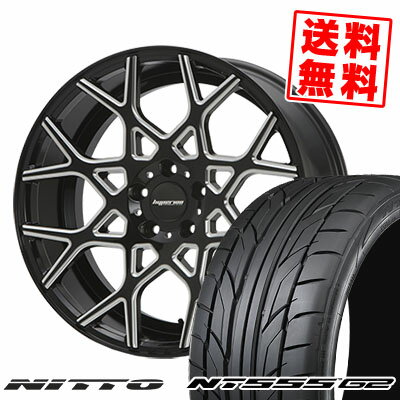 225/35R19 88Y XL ニットー NT555 G2 HYPERION CVZ サマータイヤホイール4本セット 【取付対象】