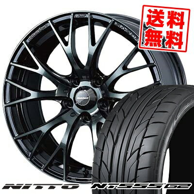 225/40R18 92Y XL ニットー NT555 G2 WedsSport SA-20R サマータイヤホイール4本セット 【取付対象】
