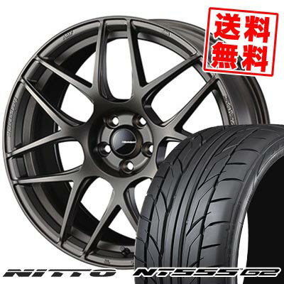 215/40R18 89W XL NITTO ニットー NT555 G2 WedsSport SA-27R ウェッズスポーツ SA-27R サマータイヤホイール4本セット 【取付対象】