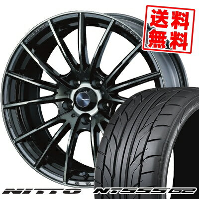 215/40R18 89W XL ニットー NT555 G2 WedsSport SA-35R サマータイヤホイール4本セット 【取付対象】