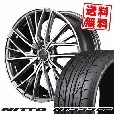 215/35R19 85Y XL ニットー NT555 G2 VERTEC ONE VULTURE サマータイヤホイール4本セット 【取付対象】