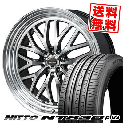235/35R19 91W ニットー NT830 plus GEXSIS GM210 サマータイヤホイール4本セット 【取付対象】