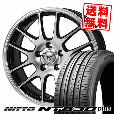 215/50R17 95W ニットー NT830 plus JP STYLE MJ02 サマータイヤホイール4本セット 【取付対象】