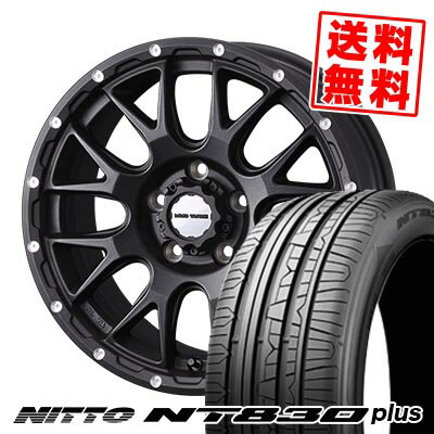 215/45R17 91W ˥åȡ NT830 plus MUDVANCE 08 ޡۥ4ܥå ڼоݡ