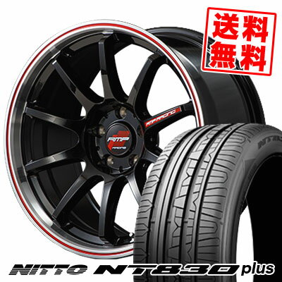 215/50R17 95W ニットー NT830 plus RMP RACING R10 サマータイヤホイール4本セット 【取付対象】