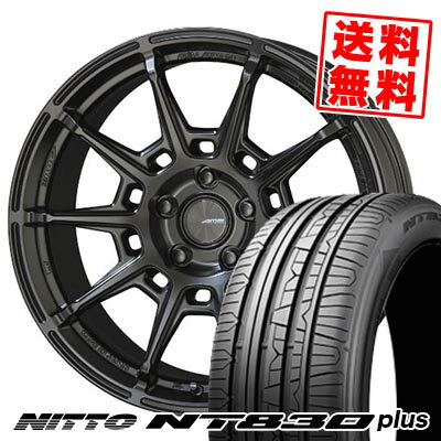 235/45R18 98W NITTO ニットー NT830 plus GALERNA REFINO ガレルナ レフィーノ サマータイヤホイール4本セット 【取付対象】