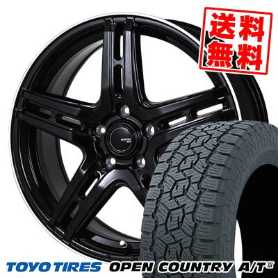 225/70R16 103H トーヨータイヤ OPEN COUNTRY A/T3 JP STYLE R52 サマータイヤホイール4本セット 【取付対象】