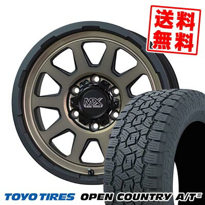 265/65R17 112H トーヨー タイヤ OPEN COUNTRY A/T MAD CROSS RANGER サマータイヤホイール4本セット 6Hホイール【取付対象】