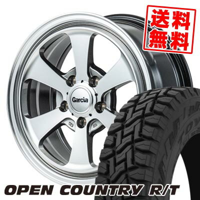 215/70R16 100Q トーヨータイヤ OPEN COUNTRY R/T Garcia Dallas6 サマータイヤホイール4本セット 【取付対象】
