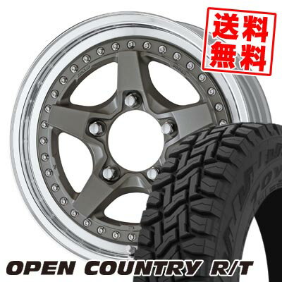 215/70R16 100Q トーヨータイヤ OPEN COUNTRY R/T WORK CRAG GALVATRE2 サマータイヤホイール4本セット 【取付対象】