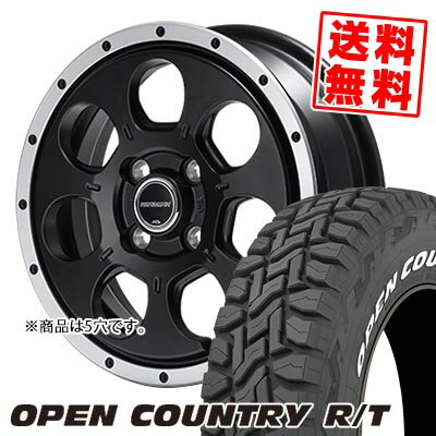 215/65R16 109/107Q トーヨー タイヤ OPEN COUNTRY R/T WHITE LETTER ROADMAX W0-7 サマータイヤホイール4本セット 【取付対象】