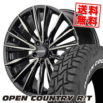 225/60R18 100Q トーヨータイヤ OPEN COUNTRY R/T WHITE LETTER RAYS VERSUS CRAFTCOLLECTION VOUGE LIMITED サマータイヤホイール4本セット 【取付対象】