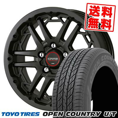 215/65R16 98H トーヨータイヤ OPEN COUNTRY U/T WORK CRAG T-GRABIC3 サマータイヤホイール4本セット 【取付対象】