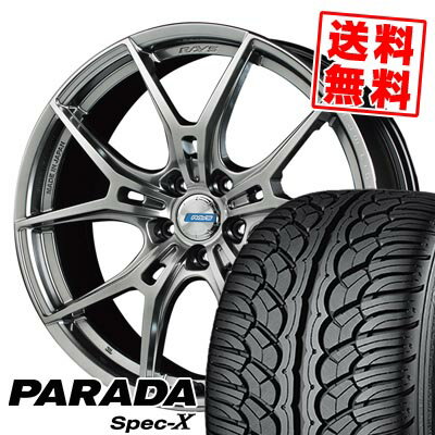 235/60R18 103V ヨコハマ PARADA SpecX PA02 gramLIGHTS 57FXZ LIMITED EDITION サマータイヤホイール4本セット 【取付対象】