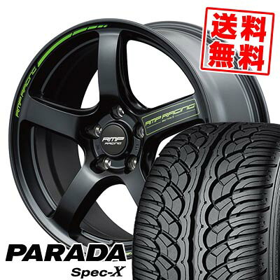 235/60R18 103V ヨコハマ PARADA SpecX PA02 RMP RACING R50 TYPE S サマータイヤホイール4本セット 【取付対象】