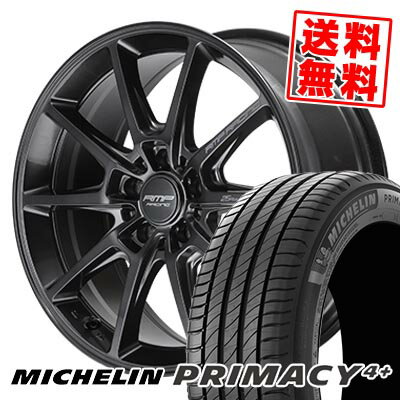 225/60R17 99V MICHELIN ミシュラン PRIMACY4+ RMP RACING R25 Plus RMPレーシング R25プラス サマータイヤホイール4本セット 【取付対象】