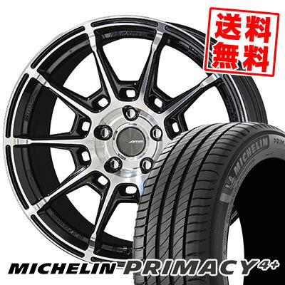 225/40R18 92Y XL MICHELIN ミシュラン PRIMACY4+ GALERNA REFINO ガレルナ レフィーノ サマータイヤホイール4本セット 【取付対象】