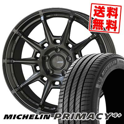 225/45R17 94W XL MICHELIN ミシュラン PRIMACY4+ GALERNA REFINO ガレルナ レフィーノ サマータイヤホイール4本セット 【取付対象】