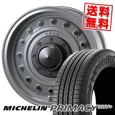 205/70R15 96H MICHELIN ミシュラン PRIMACY SUV+ DEAN COLORADO ディーン コロラド サマータイヤホイール4本セット 【取付対象】