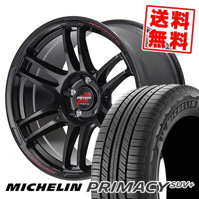 235/60R18 103V MICHELIN ミシュラン PRIMACY SUV+ RMP RACING R26 RMPレーシング R26 サマータイヤホイール4本セット 【取付対象】